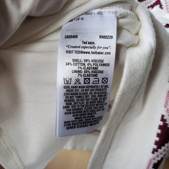 Ted Baker London coari Geo print knit skirt Nordstrom Rack - Picture 6 of 7